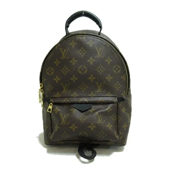 LOUIS VUITTON Palm Spring PM Backpack Bag Monogram Leather Brown M41560 27ZA122 Louis Vuitton Monogram Canvas Palm Springs PM Backpack Bag  main image 2